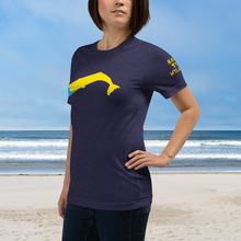 Unisex Masked Whale 2020 - Midnight Navy Heather t-shirt