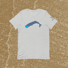 Unisex Masked Whale 2020 - Athletic Heather with Slate whale