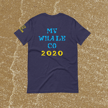 Unisex Masked Whale 2020 - Midnight Navy Heather t-shirt