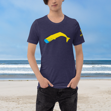 Unisex Masked Whale 2020 - Midnight Navy Heather t-shirt