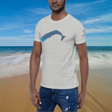 Unisex Masked Whale 2020 - Athletic Heather with Slate whale