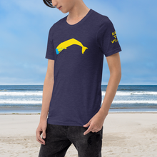 Unisex Masked Whale 2020 - Midnight Navy Heather t-shirt