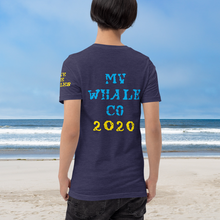 Unisex Masked Whale 2020 - Midnight Navy Heather t-shirt