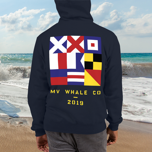 Sail Flag WhaleCo Hoody