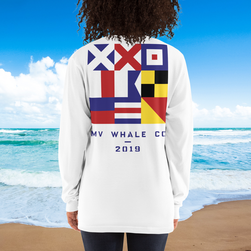 Sail Flag WhaleCo - Long Sleeve T-shirt