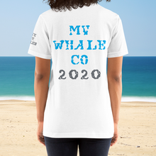 Unisex Masked Whale 2020 - White with Charcoal whale