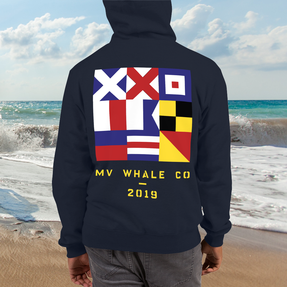 Sail Flag WhaleCo Hoody MV WhaleCo