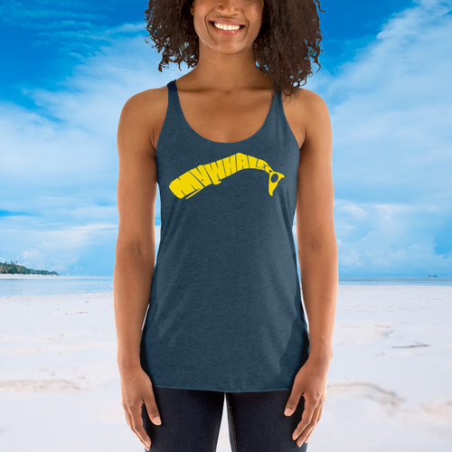 WhaleCo Lettered Logo - racerback tank